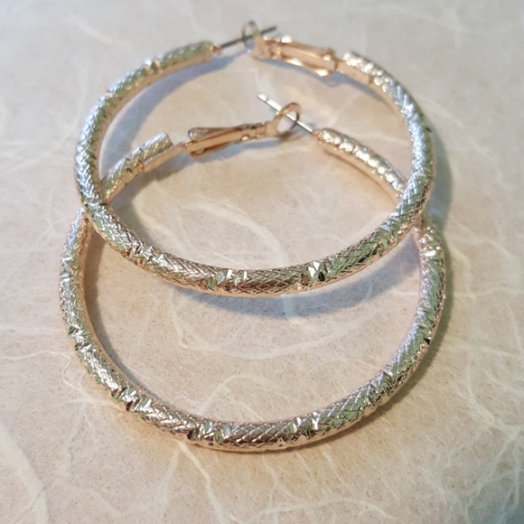 Jewelry - 3 for $15 Rose Gold Hoops